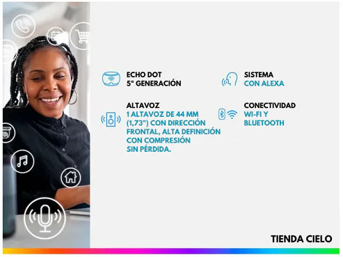 ALEXA ECHO DOT - 5ª Generación ÚLTIMAS UNIDADES EN PROMOCIÓN