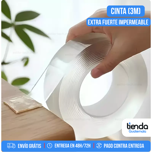 TAPEMAGIC - Cinta Doble Extra Fuerte Impermeable - COMPRA 1 LLÉVATE 3 SOLO HOY